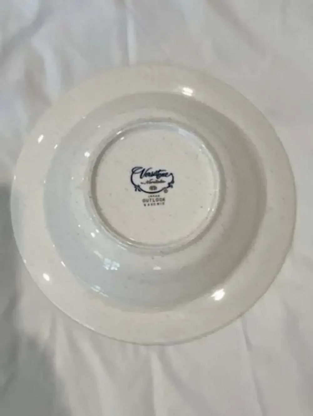 Set of 4 Noritake Versatone Outlook Rim Soup Bowls Pink Floral